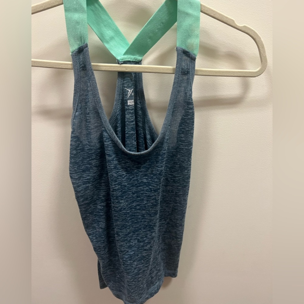 ❤️ 6 for 20 ❤️ Old Navy Active XS Teal/blue racerback tank